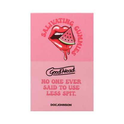 DOC JOHNSON - GOODHEAD SALIVATING GUMMIES 24-PACK DISPLAY WATERMELON