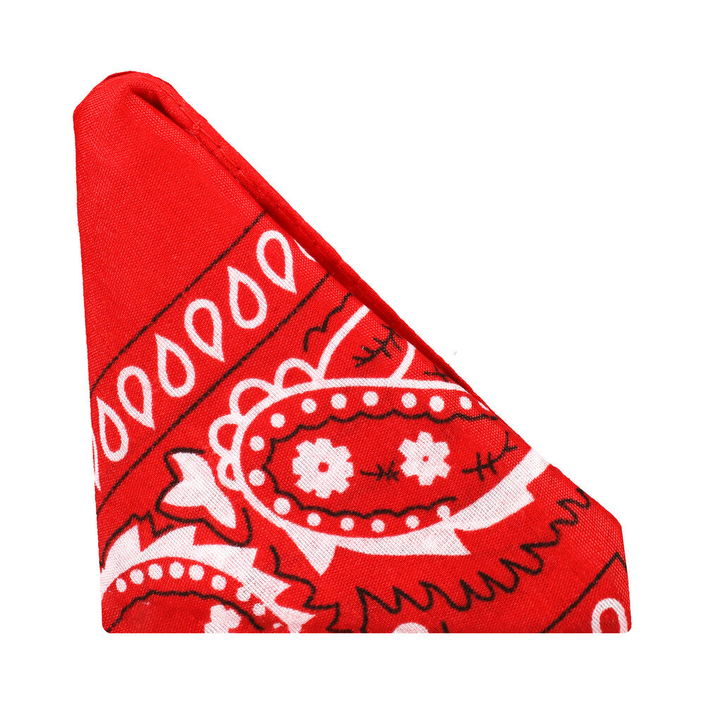 ROCK SOLID THE CODE SILICONE C-RING WITH BANDANA RED/BLACK