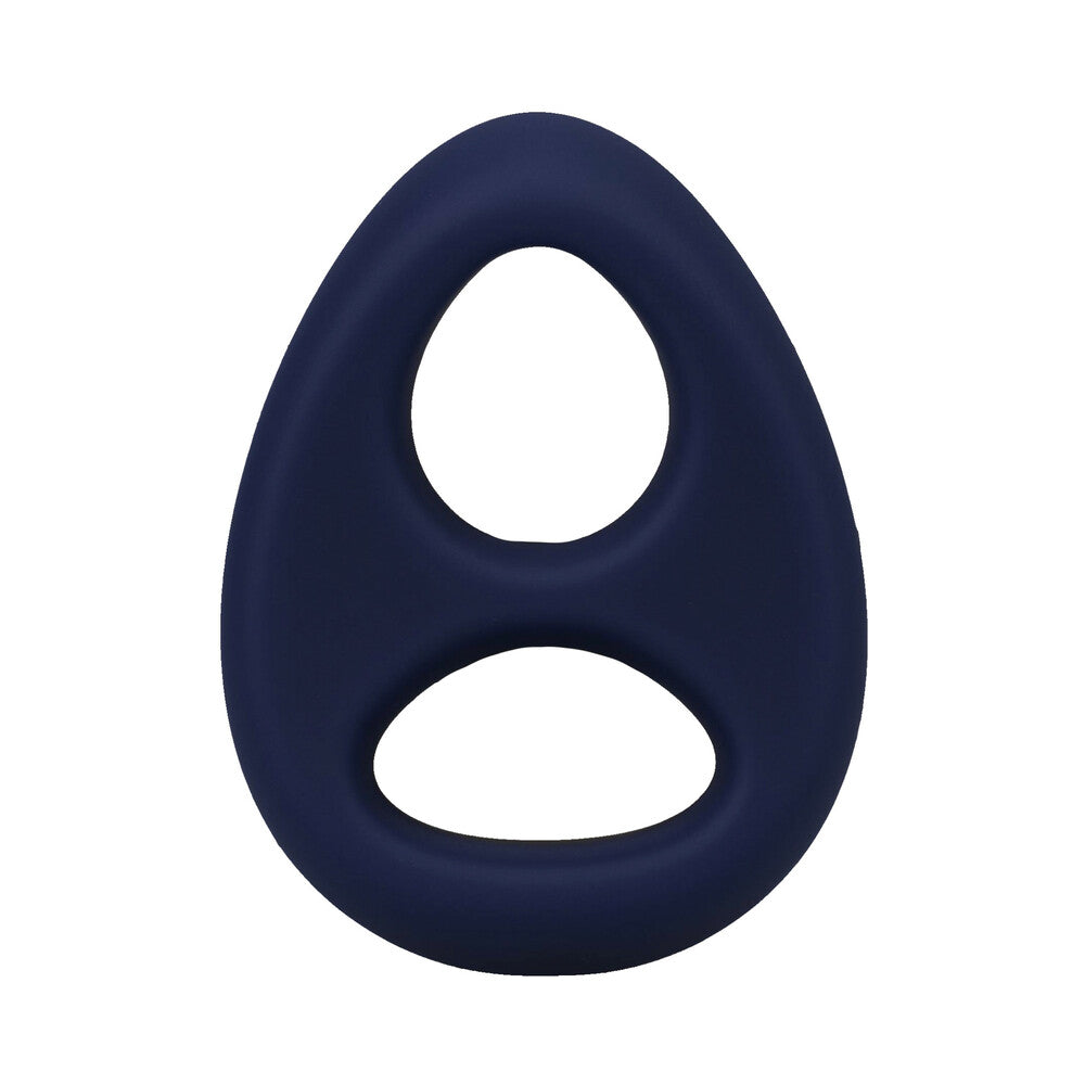 THE CODE SILICONE C-RING WITH BANDANA NAVY BLUE/BLACK