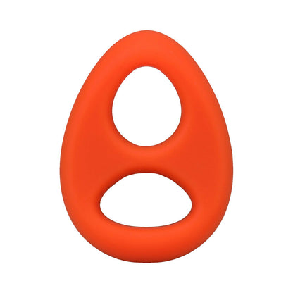 ROCK SOLID - THE CODE SILICONE C-RING WITH BANDANA ORANGE/BLACK