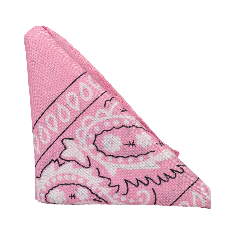 ROCK SOLID THE CODE SILICONE C-RING WITH BANDANA LIGHT PINK/BLACK
