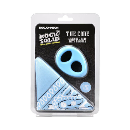 ROCK SOLID - THE CODE SILICONE C RING WITH BANDANA LIGHT