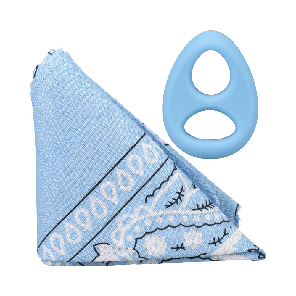 ROCK SOLID - THE CODE SILICONE C RING WITH BANDANA LIGHT