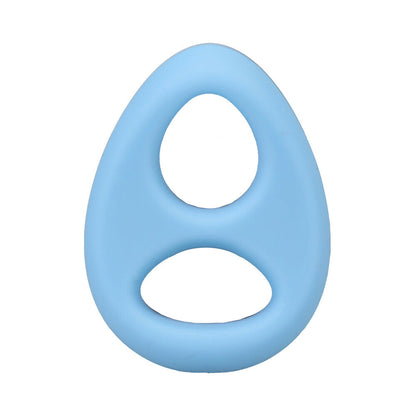 ROCK SOLID THE CODE SILICONE C-RING WITH BANDANA LIGHT BLUE/BLACK