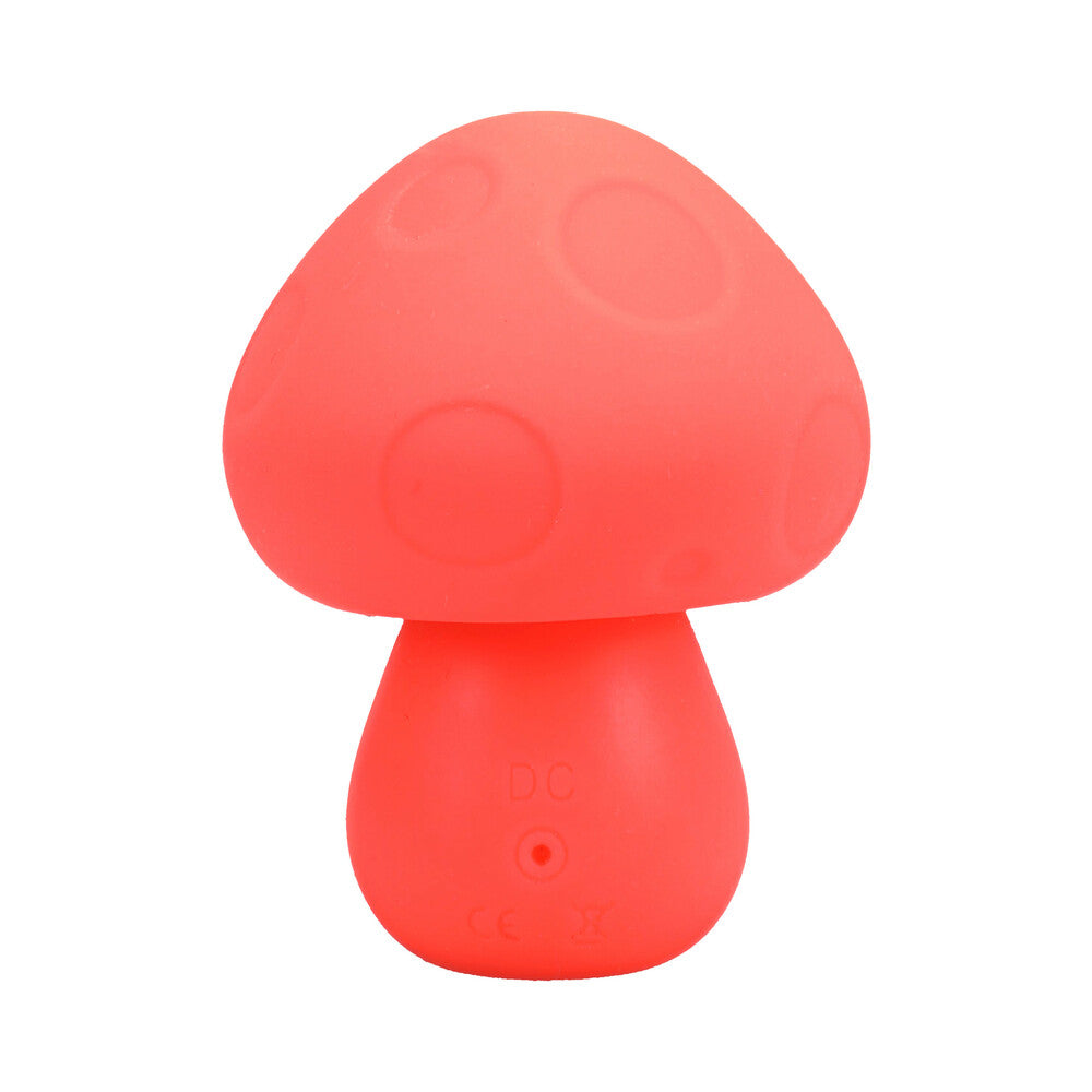 DOC JOHNSON - MOCHI MUSHROOM RECHARGEABLE SILICONE VIBE PEACH