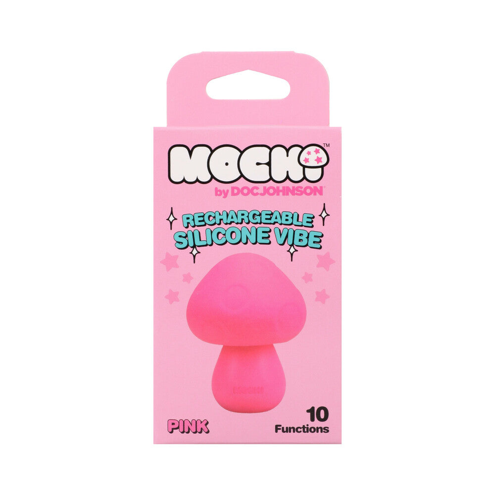 DOC JOHNSON - MOCHI MUSHROOM RECHARGEABLE SILICONE VIBE
