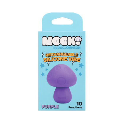 MOCHI MUSHROOM RECHARGEABLE SILICONE VIBE PURPLE