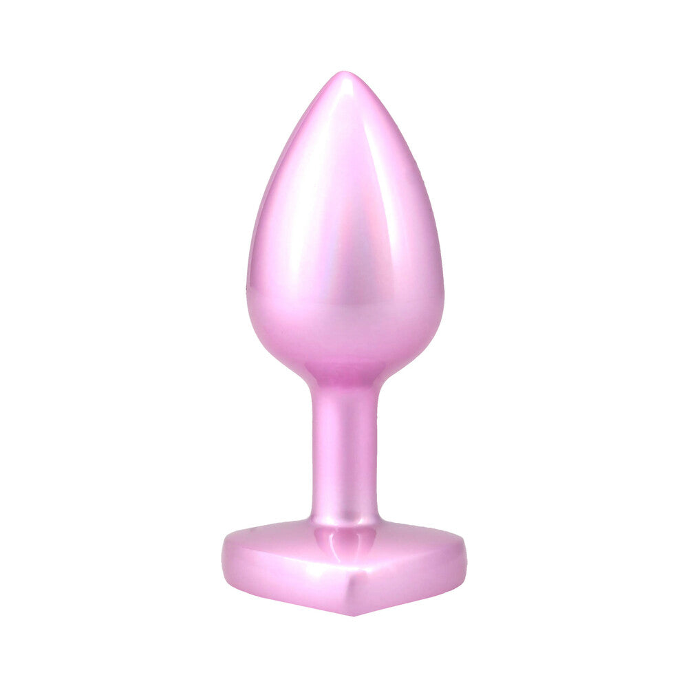 DOC JOHNSON - BOOTY BLING HEART DIAMOND JEWELED PLUG SMALL