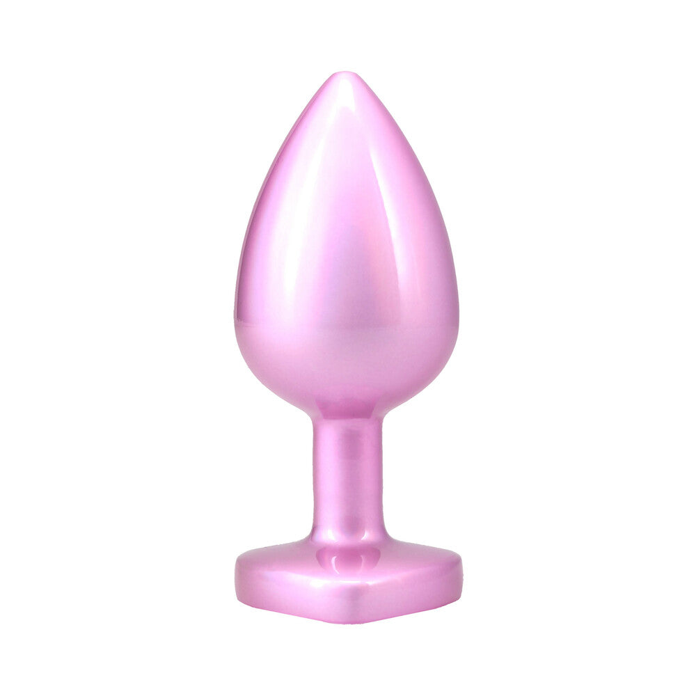 DOC JOHNSON - BOOTY BLING HEART DIAMOND JEWELED PLUG LARGE