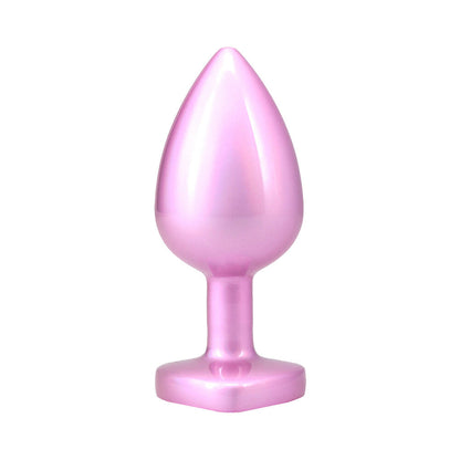 DOC JOHNSON - BOOTY BLING HEART DIAMOND JEWELED PLUG LARGE