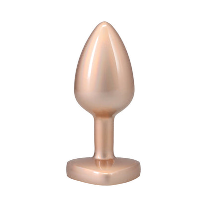 DOC JOHNSON - BOOTY BLING HEART DIAMOND JEWELED PLUG SMALL