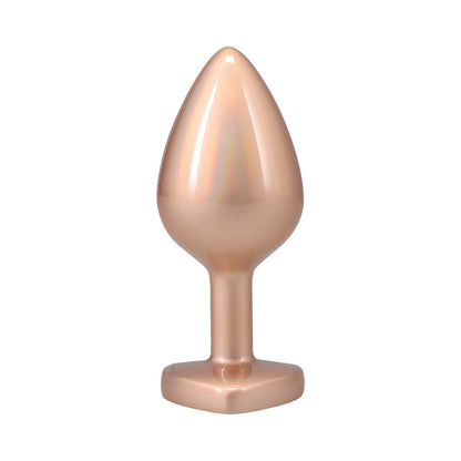 DOC JOHNSON - BOOTY BLING HEART DIAMOND JEWELED PLUG MEDIUM