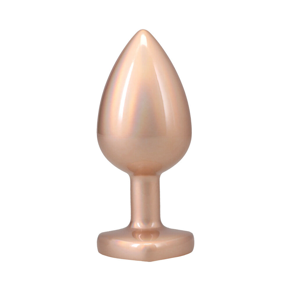 DOC JOHNSON - BOOTY BLING HEART DIAMOND JEWELED PLUG LARGE