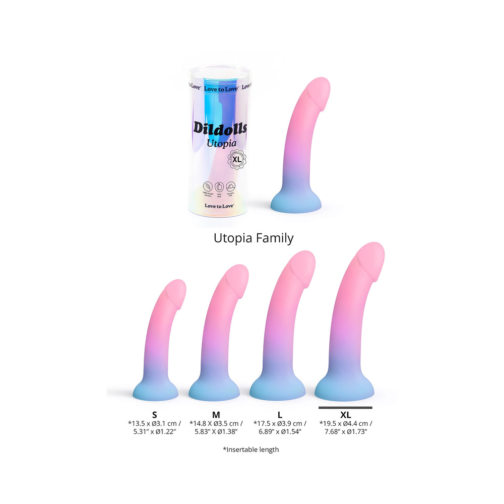 LOVELY PLANET - LOVE TO LOVE DILDOLLS UTOPIA XLARGE