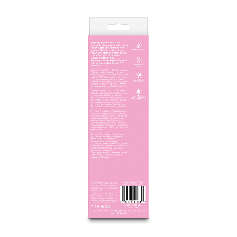 NS NOVELTIES - PRETTY IN PINK SUGAR PINK