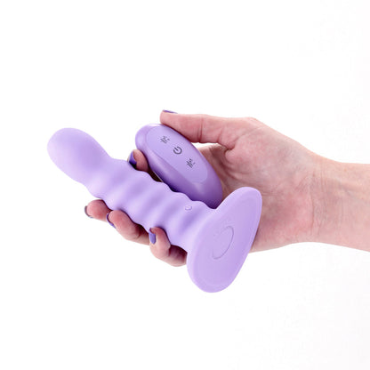 NS NOVELTIES - COLOURS RIBBED VIBRATING 5IN