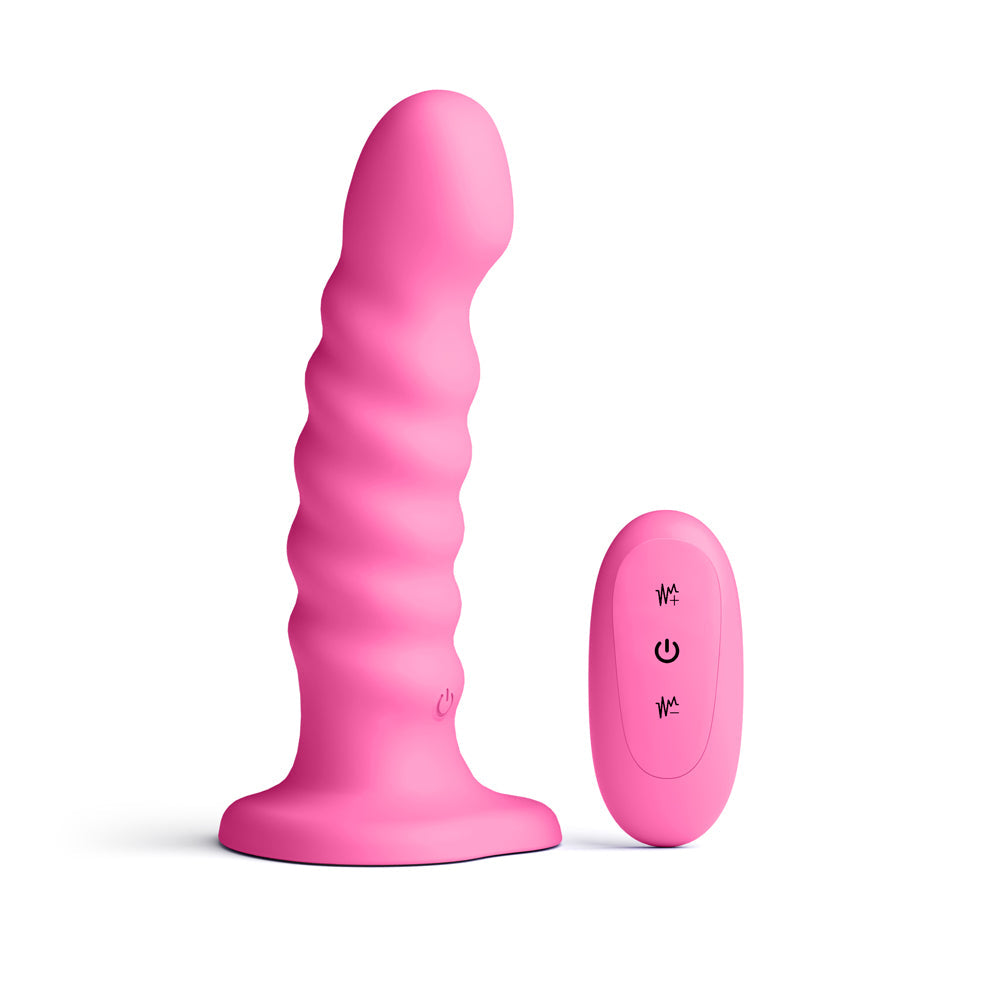 NS NOVELTIES - COLOURS RIBBED VIBRATING 6IN
