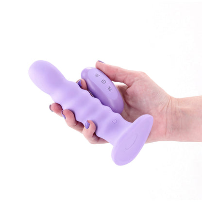 NS NOVELTIES - COLOURS RIBBED VIBRATING 6IN
