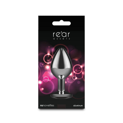 NS NOVELTIES - REAR ASSETS SILVER MEDIUM PINK GEM