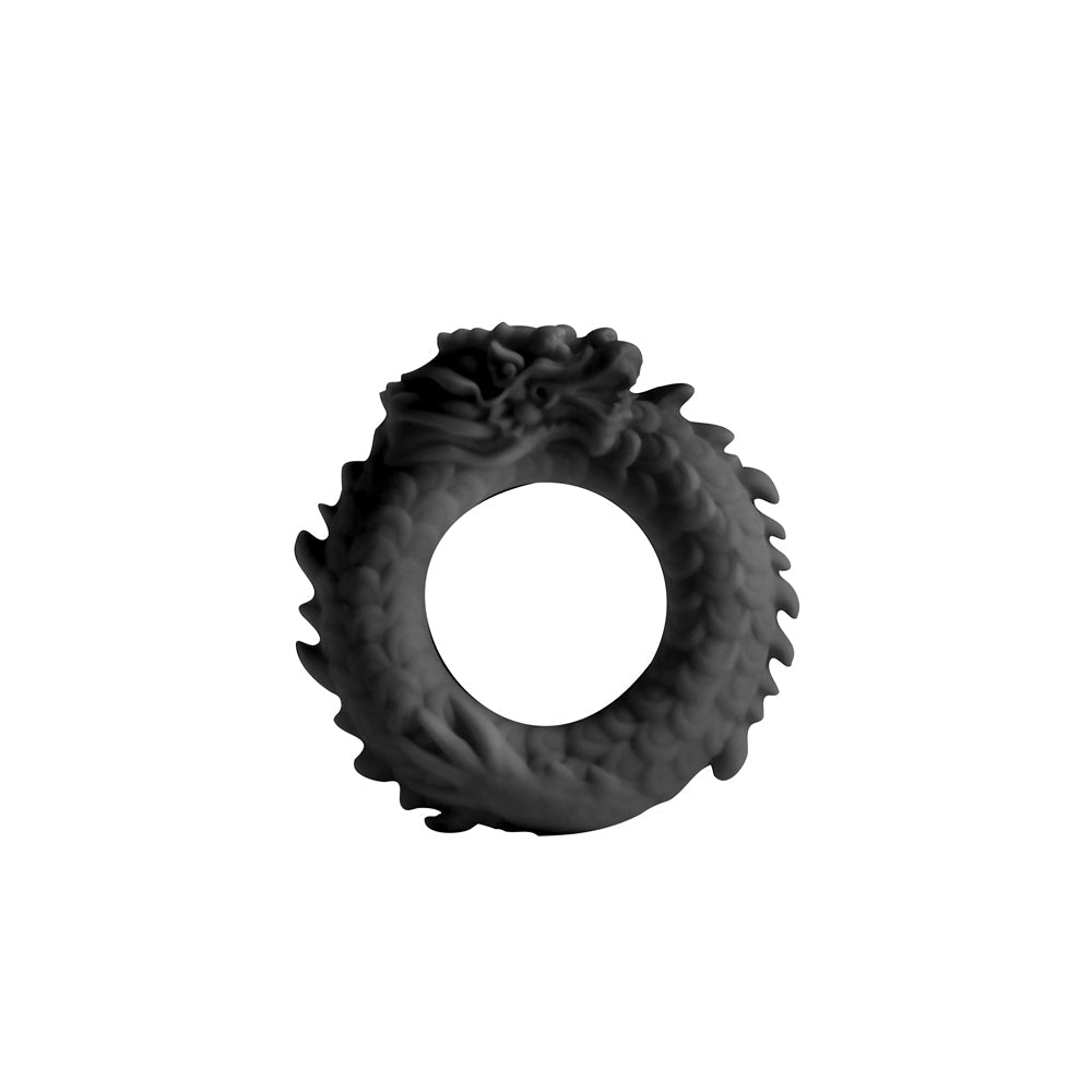 NS NOVELTIES - RENEGADE DRAGON RING BLACK