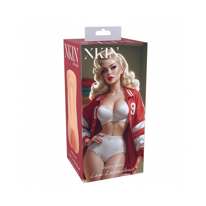 XKIN PINUP GIRLS LEXI LOCKERLOAD STROKER BEIGE