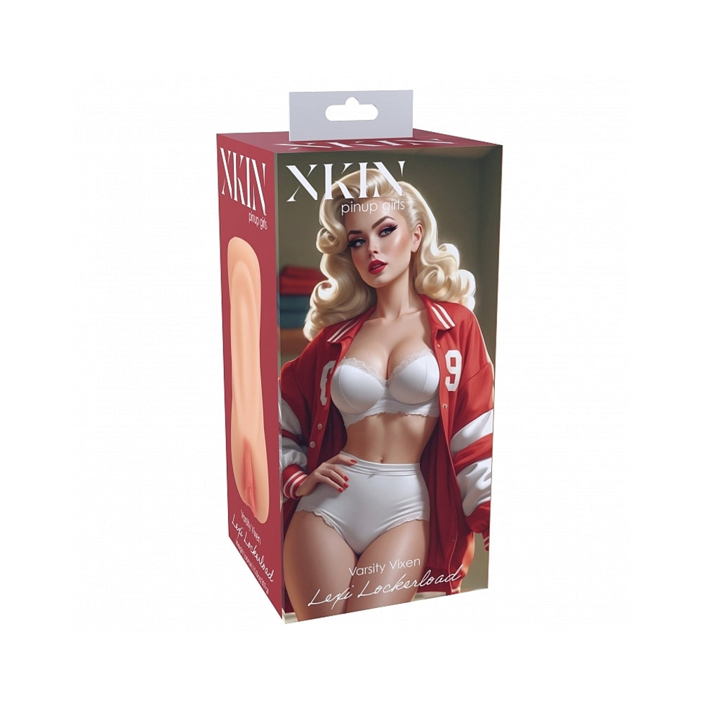 SHOTS - XKIN PINUP GIRLS LEXI LOCKERLOAD STROKER BEIGE