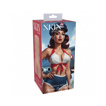XKIN PINUP GIRLS BONNIE BOMBSHELL STROKER TAN