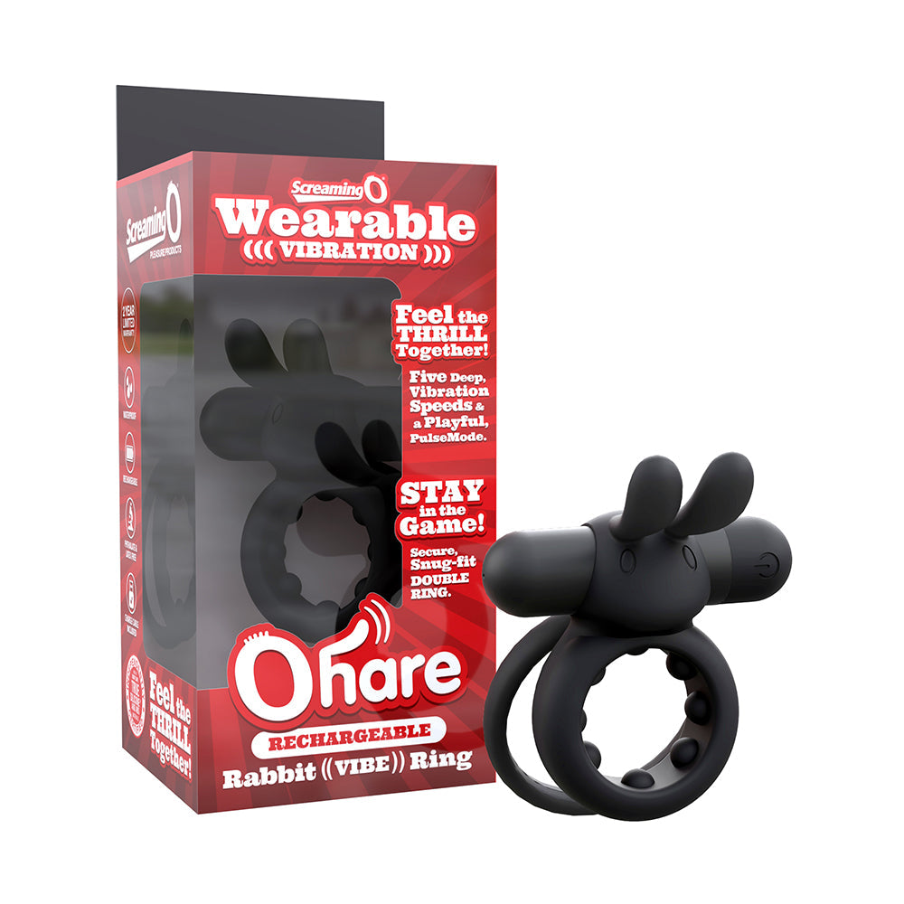 SCREAMING O - RECHARGEABLE OHARE BLACK