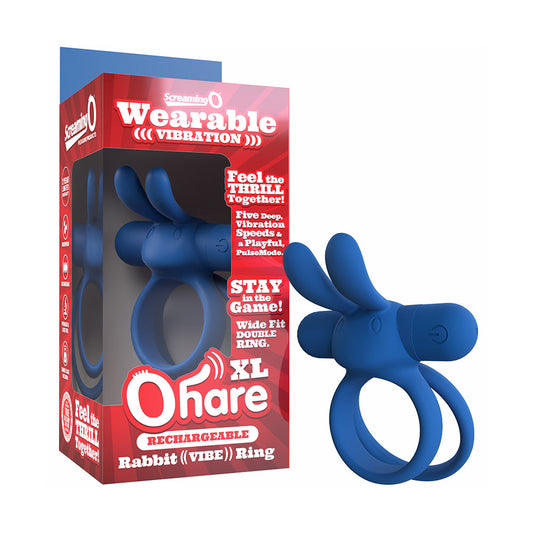 SCREAMING O RECHARGEABLE OHARE XL BLUE