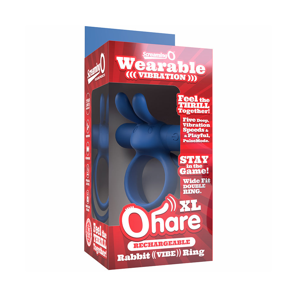 SCREAMING O RECHARGEABLE OHARE XL BLUE