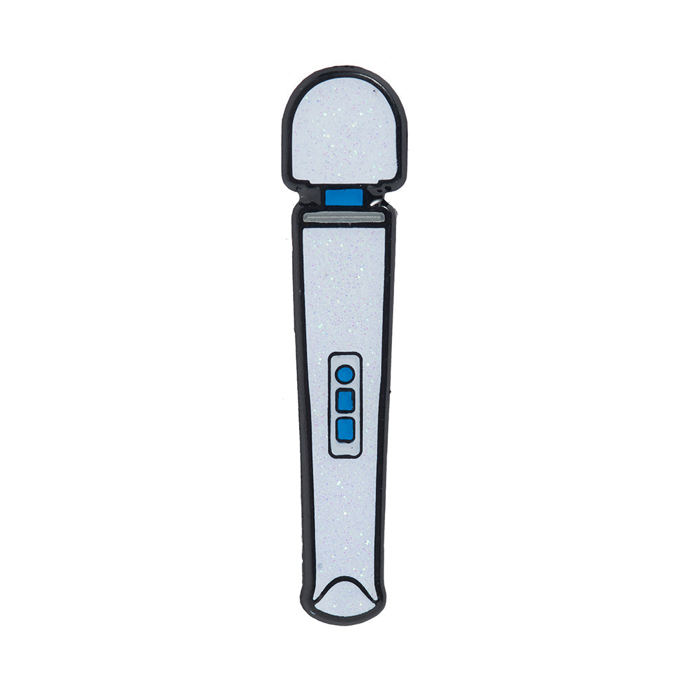 MAGIC WAND - RECHARGEABLE ENAMEL PIN