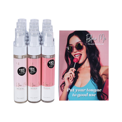 CLASSIC BRANDS - CG BLOW ME ORAL SEX GEL 16-PIECE BUNDLE WITH TESTERS