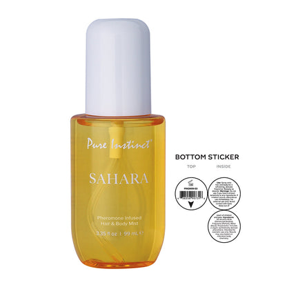 CLASSIC BRANDS - PURE INSTINCT PHEROMONE HAIR & BODY MIST SAHARA 3.35 OZ.