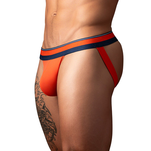 MALE POWER SOO COMFY JOCK ORANGE L/XL
