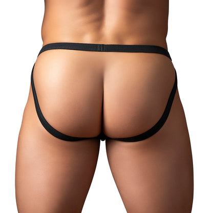 MALE POWER FISHNET 2.0 JOCK BLACK S/M