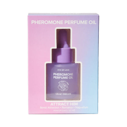 EYE OF LOVE PHEROMONE PARFUM OIL 0.67 OZ. DROPPER LILAC DREAM