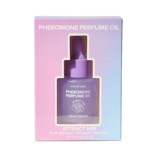 EYE OF LOVE PHEROMONE PARFUM OIL 0.67 OZ. DROPPER LILAC DREAM