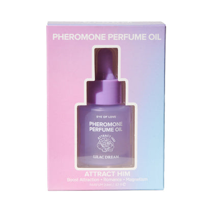 EYE OF LOVE - PHEROMONE PARFUM OIL 0.67 OZ. DROPPER LILAC DREAM