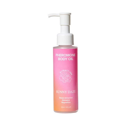 EYE OF LOVE - PHEROMONE BODY OIL 4 OZ. PUMP SUNNY DAZE
