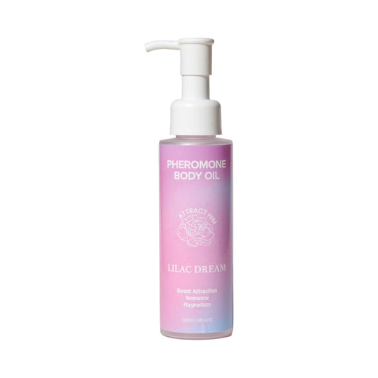EYE OF LOVE - PHEROMONE BODY OIL 4 OZ. PUMP LILAC DREAM