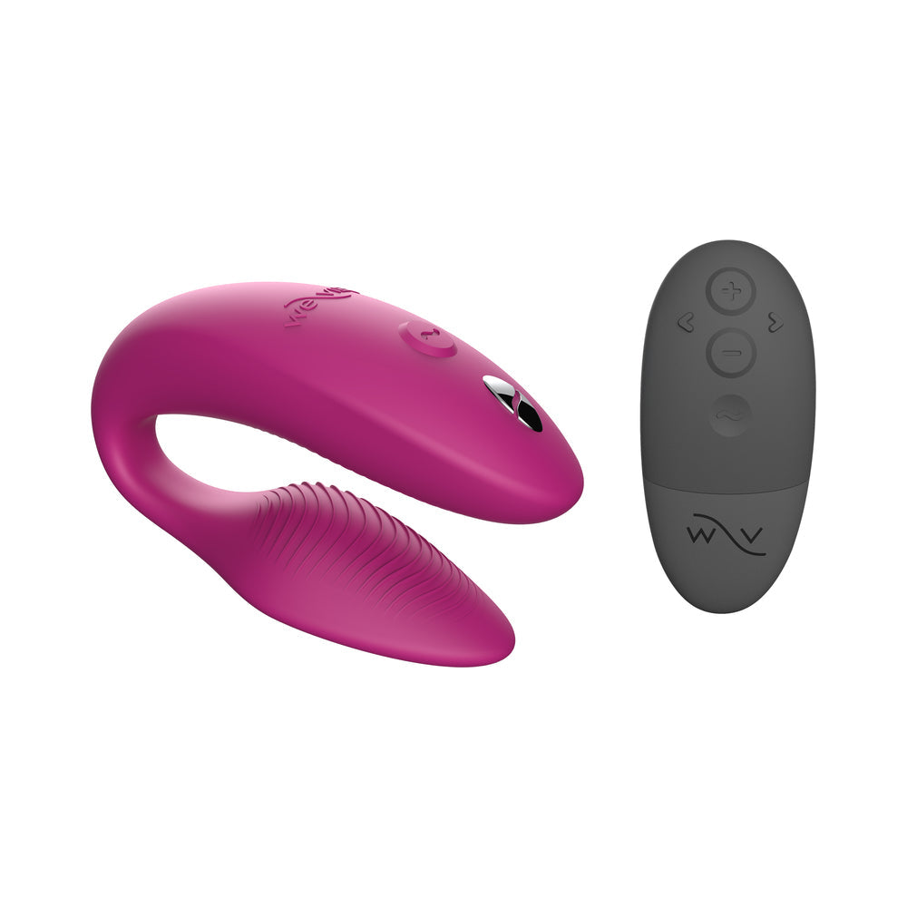 WE-VIBE SYNC 2 RECHARGEABLE REMOTE CONTROL COUPLES VIBRATOR ROSE