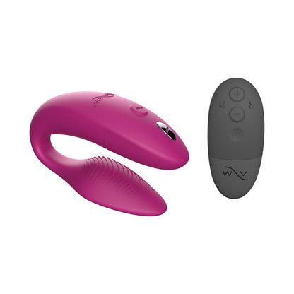WE-VIBE SYNC 2 RECHARGEABLE REMOTE CONTROL COUPLES VIBRATOR ROSE