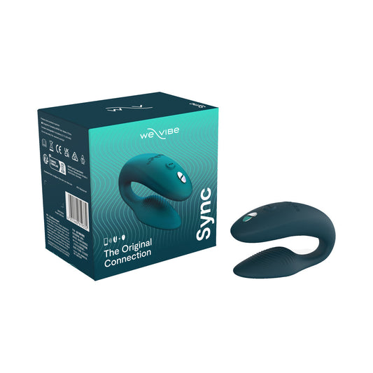 WE-VIBE - SYNC 2 RECHARGEABLE REMOTE CONTROL COUPLES VIBRATOR GREEN VELVET
