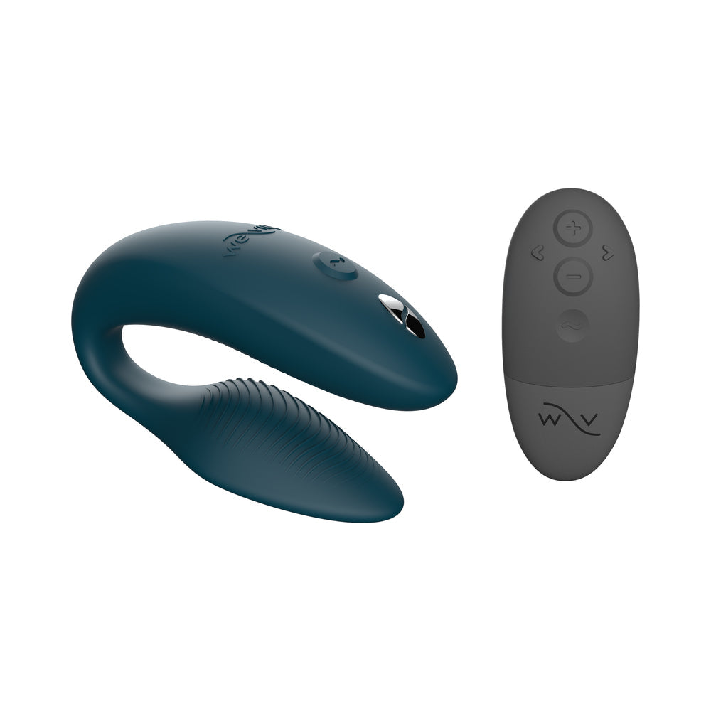 WE-VIBE SYNC 2 RECHARGEABLE REMOTE CONTROL COUPLES VIBRATOR GREEN VELVET