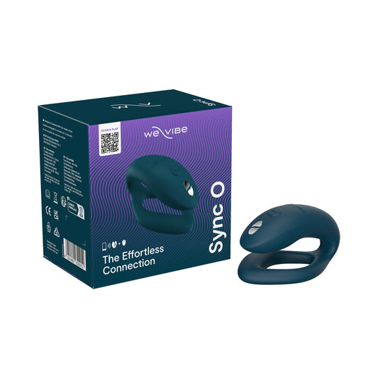 WE-VIBE - SYNC O RECHARGEABLE REMOTE CONTROL COUPLES VIBRATOR VELVET GREEN