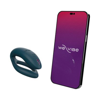 WE-VIBE - SYNC O RECHARGEABLE REMOTE CONTROL COUPLES VIBRATOR VELVET GREEN