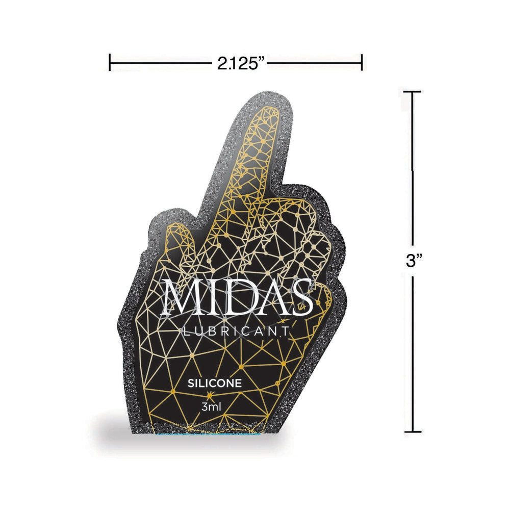 MIDAS SILICONE LUBE 3 ML POUCH