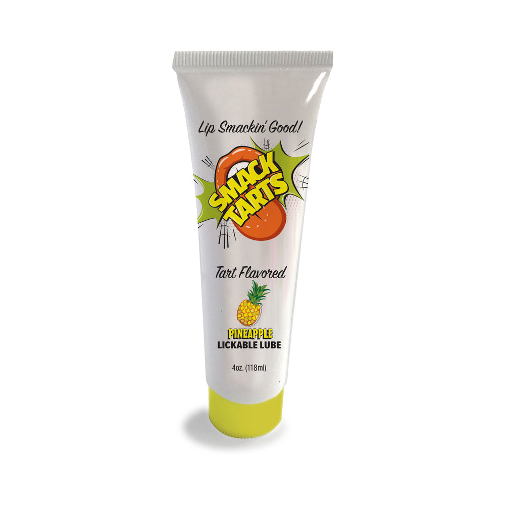 SMACK TARTS LICKABLE LUBE SOUR PINEAPPLE 2 OZ.
