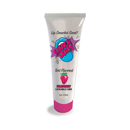 LITTLE GENIE - SMACK TARTS LICKABLE LUBE SOUR STRAWBERRY 2 OZ.