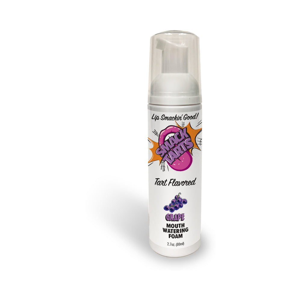 SMACK TARTS MOUTHWATERING FOAM SOUR GRAPE 2.7 OZ.